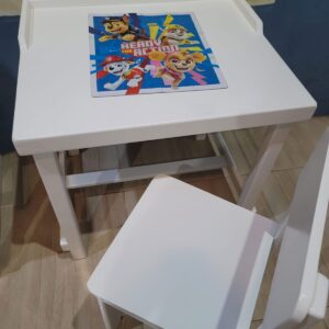 Table with Lip and Chair Set- Child