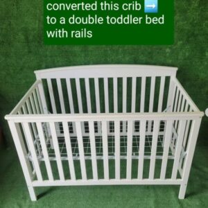 Crib to Full(double) Sized Floorbed with Side Rails