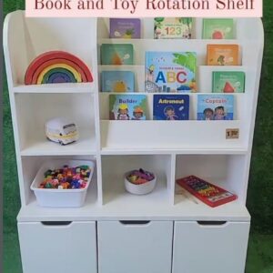 Book and Toy Display / Storage Shelf Unit